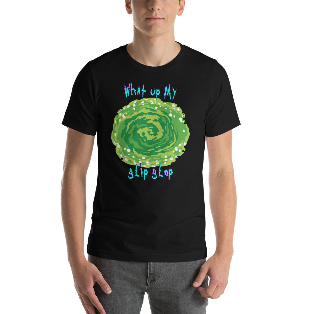 Rick and Morty do not develop my app shirt